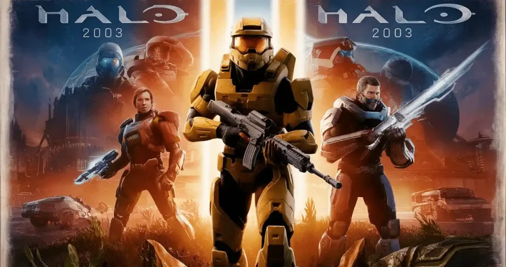 Halo (2003) game icons and banners