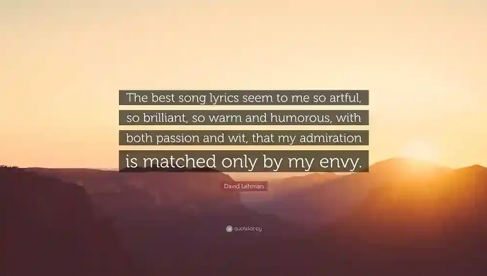 Quote Song Lyrics