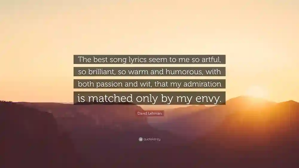 Quote Song Lyrics