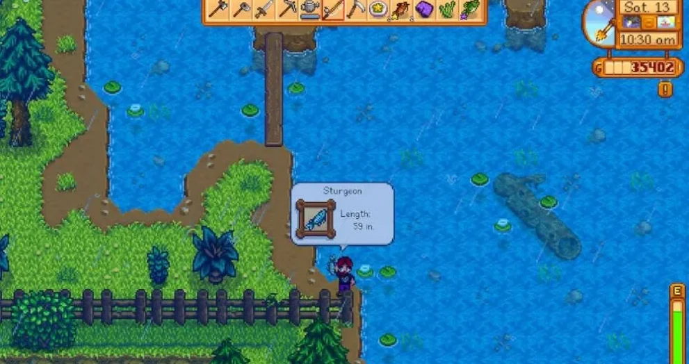 How To Catch Sturgeon Stardew Valley