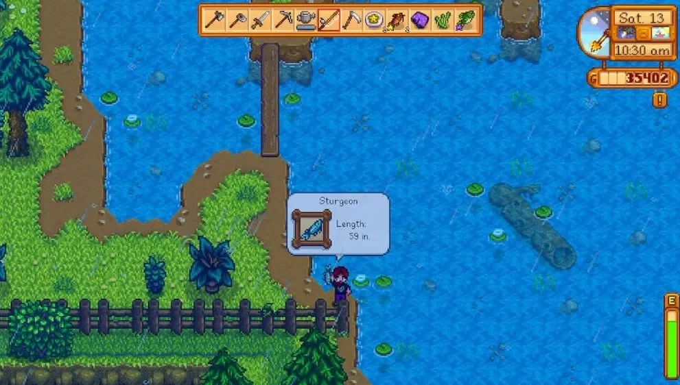 How To Catch Sturgeon Stardew Valley