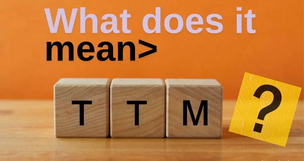 What Does Ttm Mean In Text