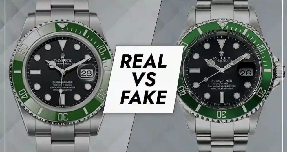 Fake Rolex vs. Genuine