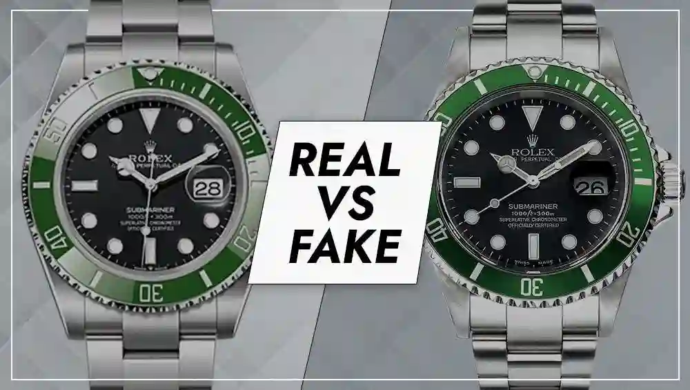 Fake Rolex vs. Genuine